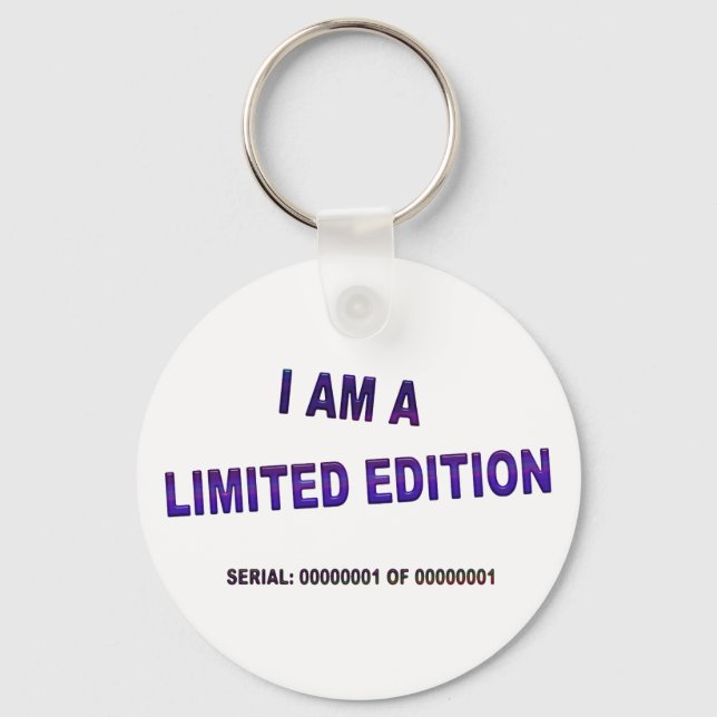 Llavero Soy una edición limitada (Anverso)