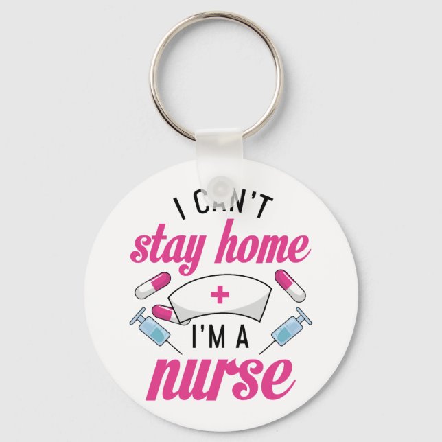Llavero Soy una enfermera (Anverso)