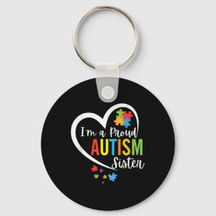 Llavero Soy Una Orgullosa Hermana Del Autismo Amor El Auti