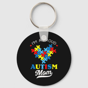 Llavero Soy una orgullosa madre del autismo - Perfecto par
