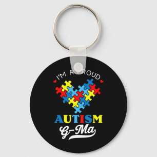 Llavero Soy una orgullosa Mamá de autismo, perfecto para l