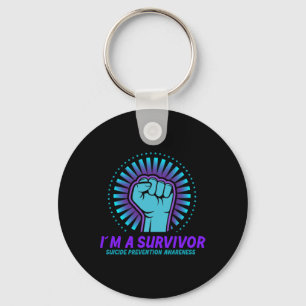 Llavero Soy una superviviente de la prevención del suicidi