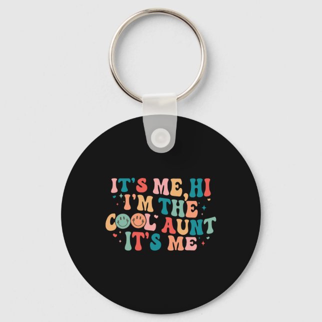 Llavero Soy Yo Hola Soy La Guay Tía Es Yo Para Mujeres Hom (Anverso)