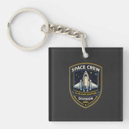 Llavero Space Crew Exploration Division Academy Keychain 