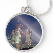 Space Shuttle Launch Keychain