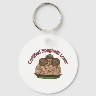 Llavero Spaghetti Lover certificado