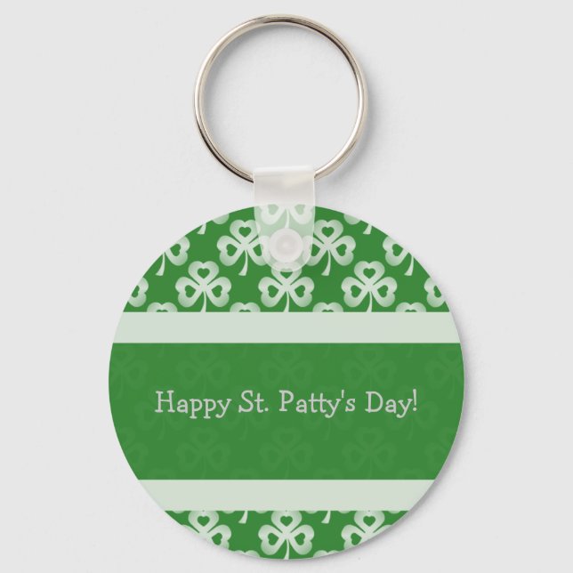 Llavero Sparkling Shamrock Keychain (Anverso)