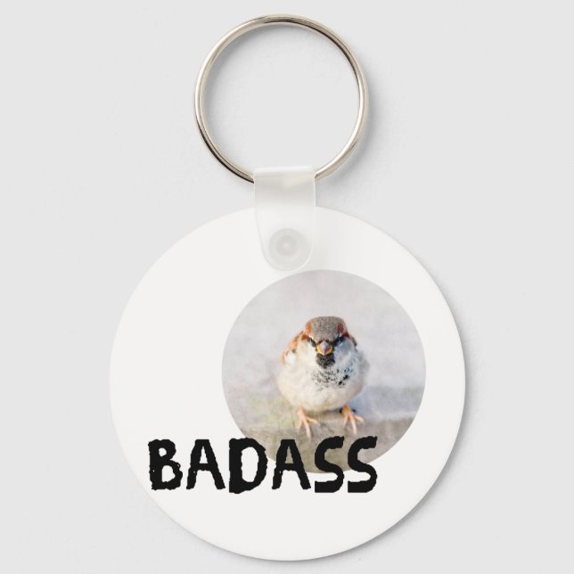 Llavero Sparrow - Badass (Anverso)