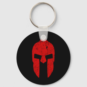Llavero Spartan Warrior Helmet Gym Motivación Esparta Anci