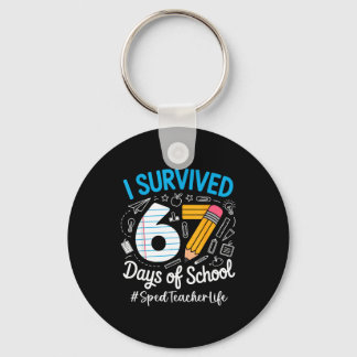 Llavero Sped Teacher Survived 67 Days Of School Humor Desi