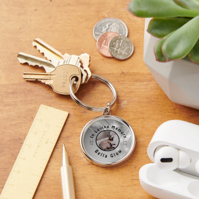 Llavero Sphynx Cat Memorial Silver Remembrance Art (Escritorio )