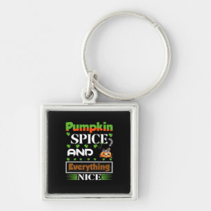 Llavero Spice De Calabaza Y Todo Lo Bonito Funny Otoño