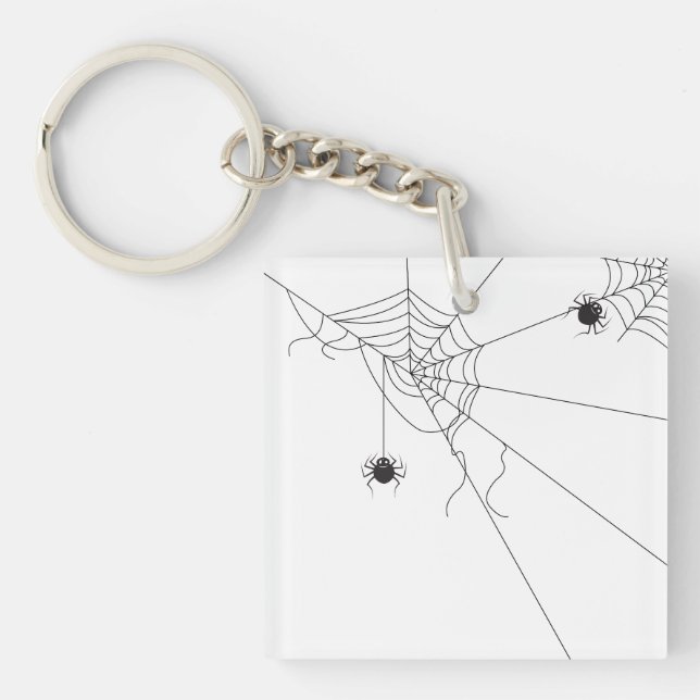Llavero spider web net (Frente)