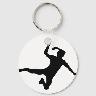 Llavero spielerin handball frauenhandball