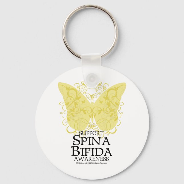 Llavero Spina Bifida Butterfly (Anverso)