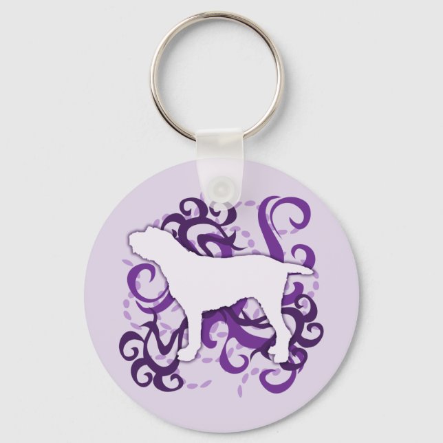 Llavero Spinone Italiano (Anverso)