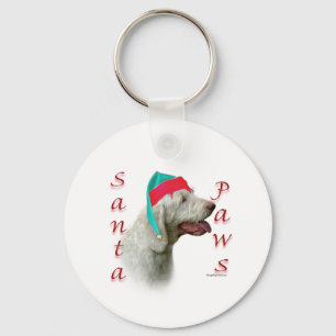 Llavero Spinone Italiano Santa Paws