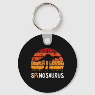 Llavero Spinosaurus Pi Day Símbolos matemáticos retro Stud
