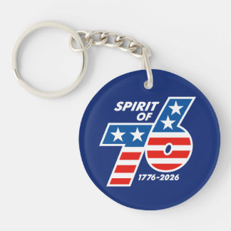 Llavero Spirit of 76 - America's 250th Birthday 1776-2026