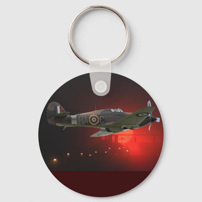 Llavero Spitfire británico (Anverso)