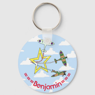 Llavero Spitfire Star Blue Sky Key Ring