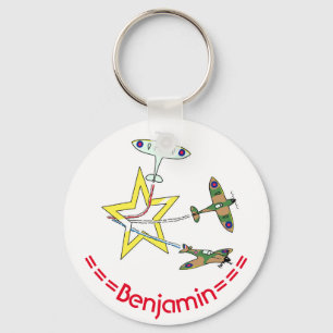 Llavero Spitfire Star Key Ring