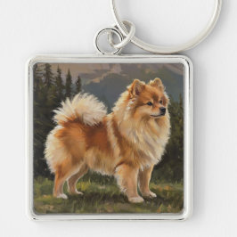 Llavero Spitz alemán