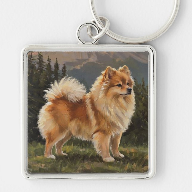 Llavero Spitz alemán (Frente)