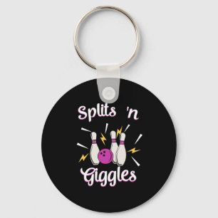 Llavero Splits n Giggles Funny Bowler Team Bowler Sports