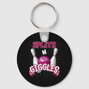 Llavero Splits n Giggles Funny Bowler Team Bowler Sports