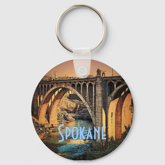 Llavero Spokane Keychain (Anverso)