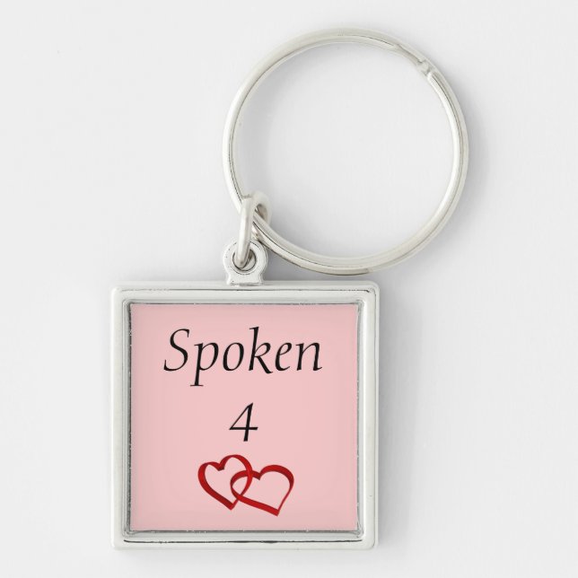 Llavero Spoken 4 Keychain (Frente)