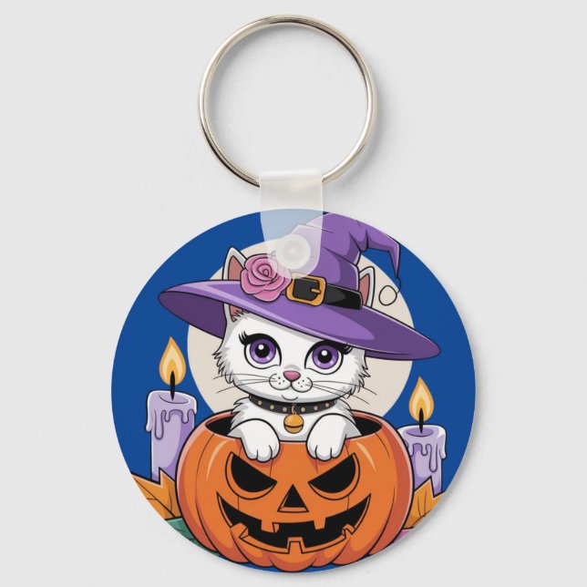 Llavero Spooky Kitty (Anverso)