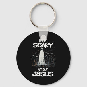 Llavero Spooky Life es aterrador sin Jesús Christian Hallo