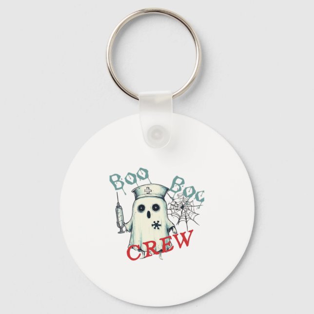 Llavero Spooky Nurse Ghost Haunted Hospital Crew Ghostly N (Anverso)