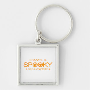 Llavero Spooky Typography Halloween Premium Keychain