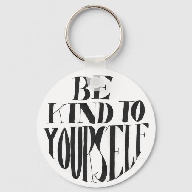 Llavero Spoonie-Be Kind to Yourself keyring-ChronicIllness (Anverso)