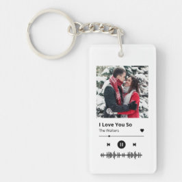 Llavero Spotify Love Personalizable Keychain