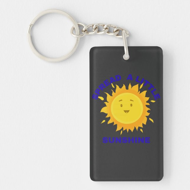 Llavero Spread a Little Sunshine Keychain (Frente)