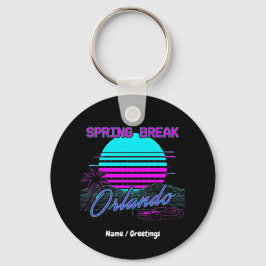 Llavero Spring Break 2026 Orlando Después del Anochecer Re