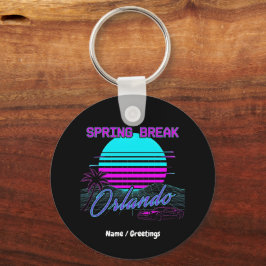 Llavero Spring Break 2026 Orlando Después del Anochecer Re