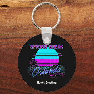 Llavero Spring Break 2026 Orlando Después del Anochecer Re