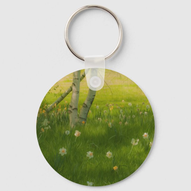 Llavero Spring Daffodils (Anverso)