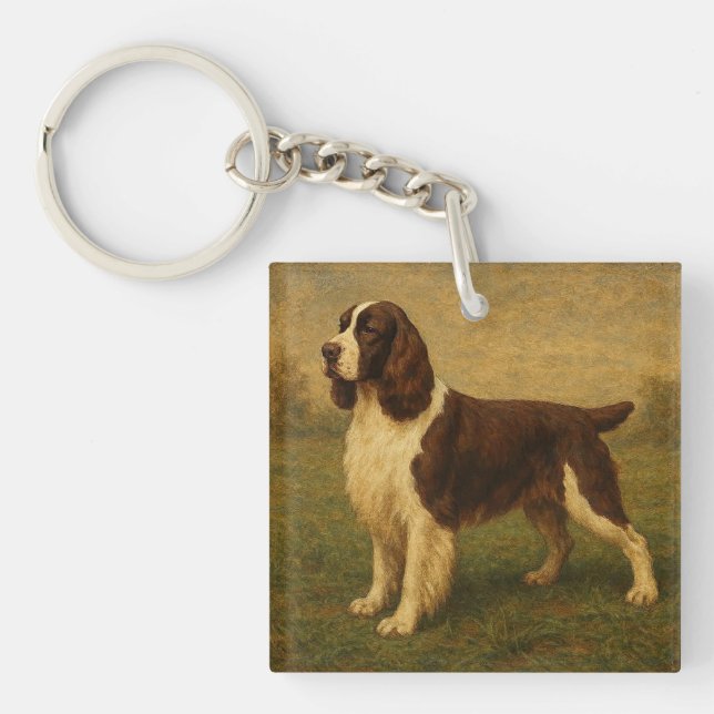 Llavero Springer Spaniel Inglés (Frente)