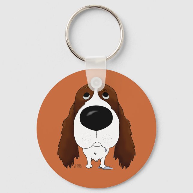 Llavero Springer Spaniel Keychain (Anverso)