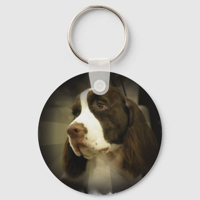 Llavero Springer Spaniel Keychain (Anverso)