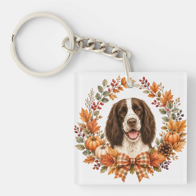 Llavero Springer Spaniel Otoño (Frente)