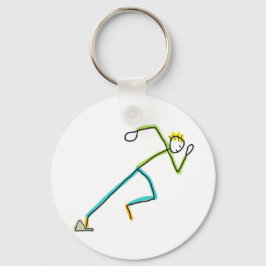 Llavero Sprinter Stickman