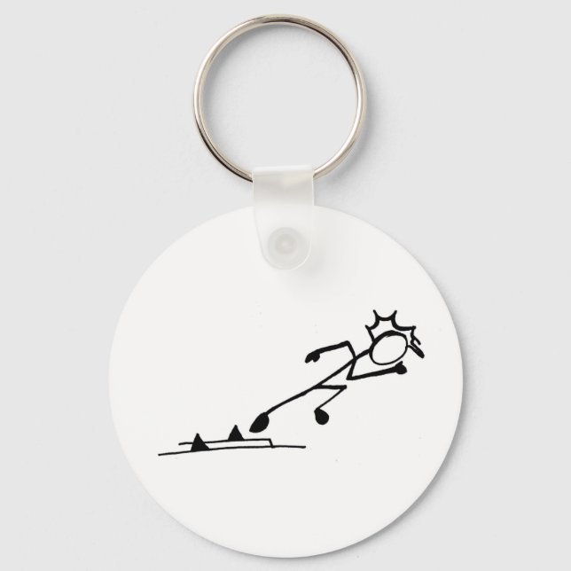 Llavero Sprinter Stickman Track and Field (Anverso)