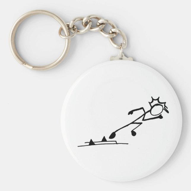 Llavero Sprinter Stickman Track and Field (Frente)